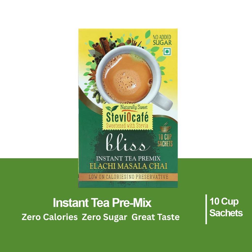 Elachi Masala Chai with Stevia – 10 Cup Sachets