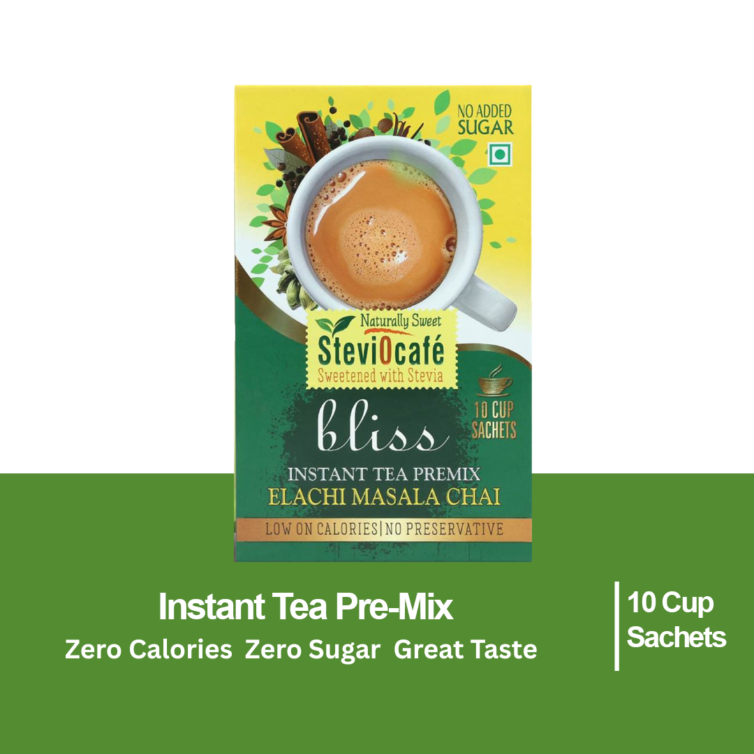 Elachi Masala Chai with Stevia – 10 Cup Sachets