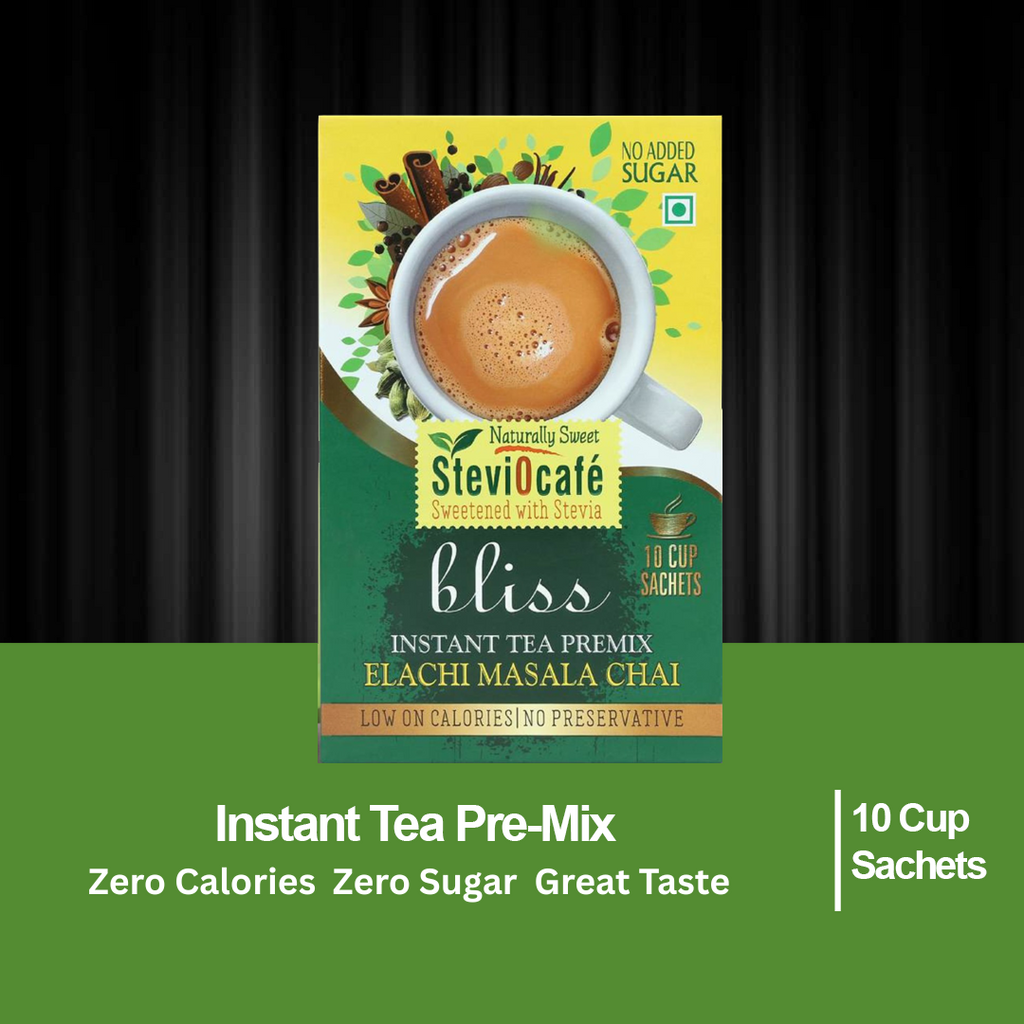 Elachi Masala Chai with Stevia – 10 Cup Sachets