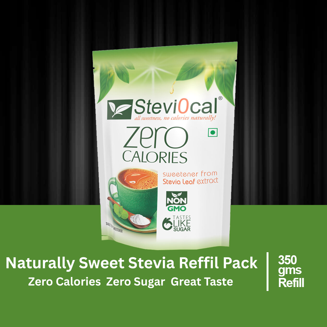Stevi0cal Stevia Sweetener Refill Pack-350 gms